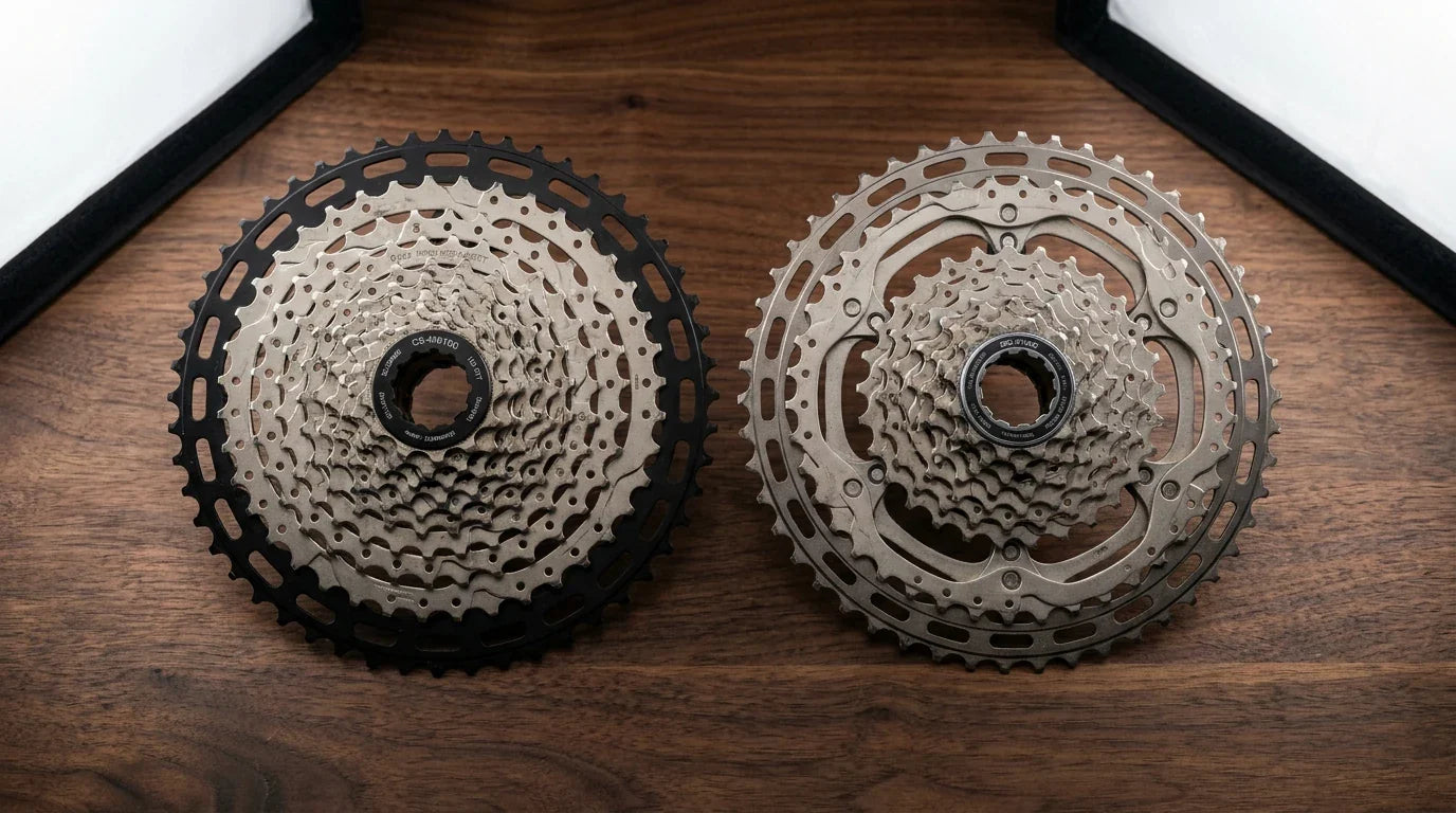 Shimano CS-M6100 Deore und CS-M7100 SLX 12-fach Kassetten Vergleich - Shimano Kassettenvergleich
