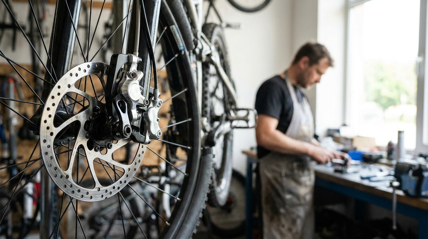 Scheibenbremsen am Fahrrad: alles, was du wissen musst