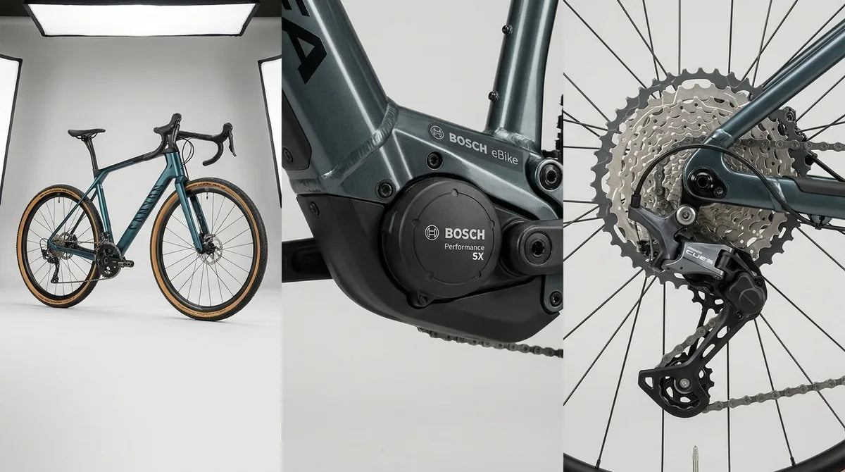 Fahrrad-Trends 2026 Tryptic: Canyon Grail Gravel-Bike, Bosch Performance SX E-Motor und Shimano CUES Schaltung - die 3 wichtigsten Innovationen