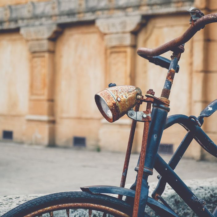 Rost am Fahrrad entfernen: So einfach geht´s!