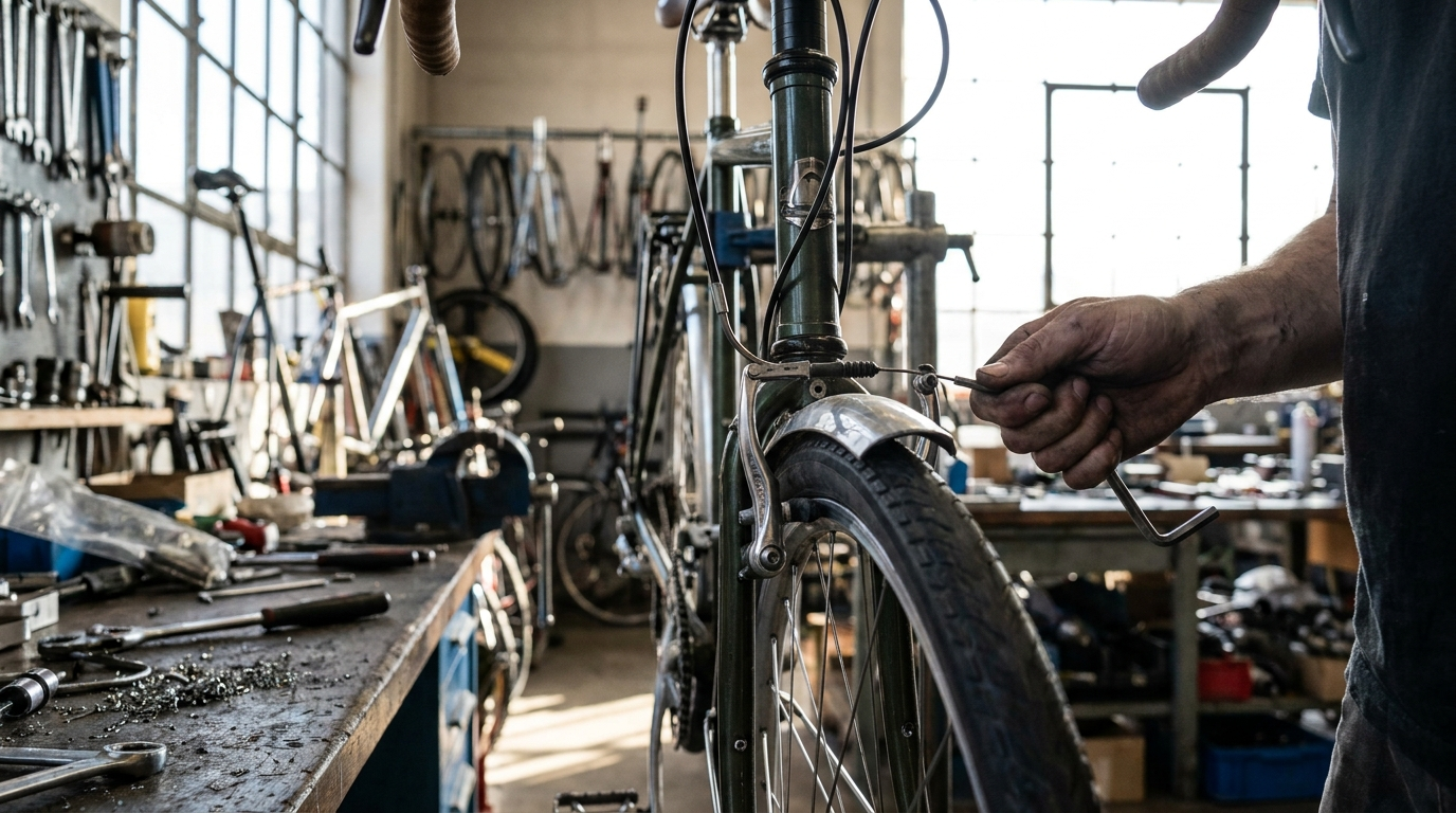 Fahrradbremse nachziehen: Wartungs-Check vom Profi