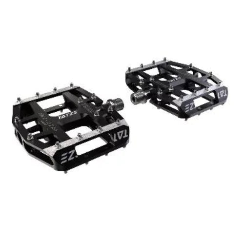 lightest platform pedals Road/Mountain Bike -Non-Slip Bicycle Flat Pedal Aluminum 9/16