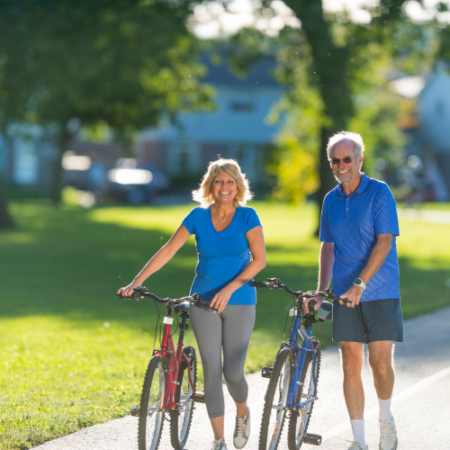 fit im alter, das Radfahren neu erleben