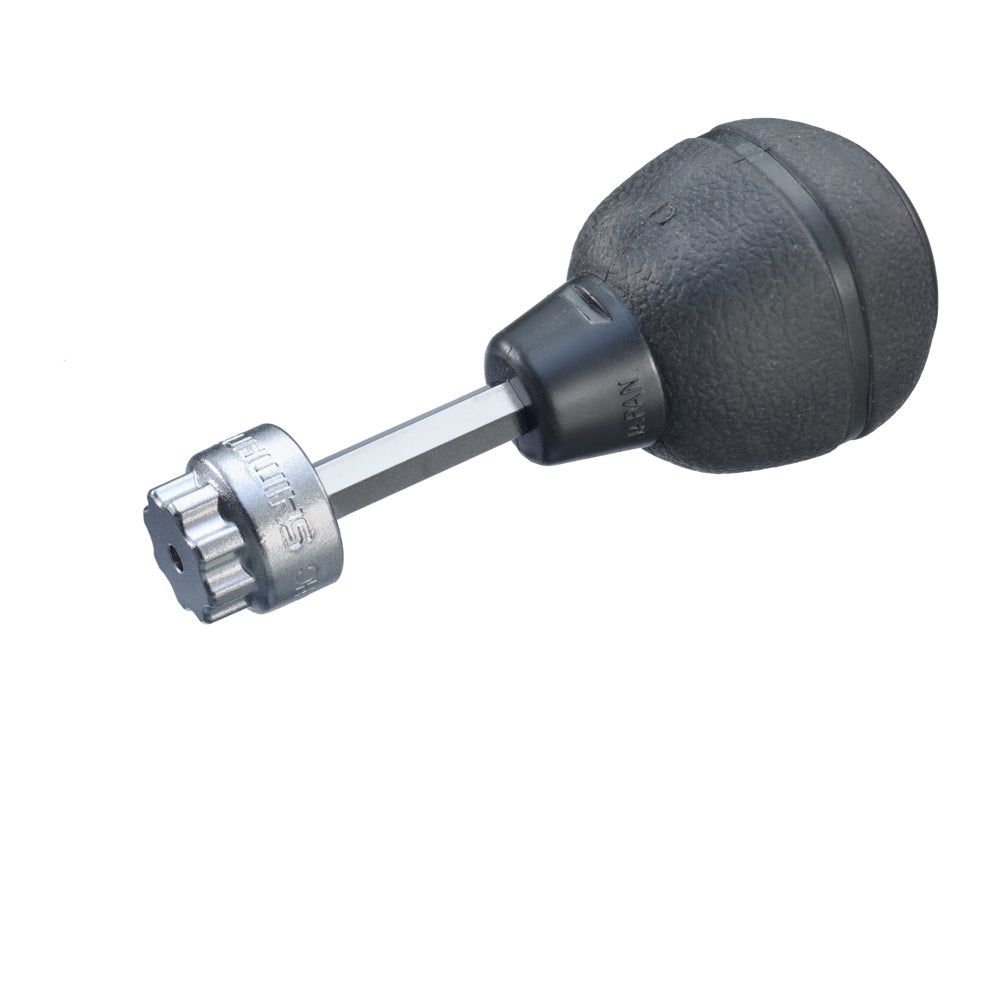 Shimano TL-FC18 Werkzeug mit Griff und verchromtem Stahlkopf für Hollowtech II Kurbelkappe