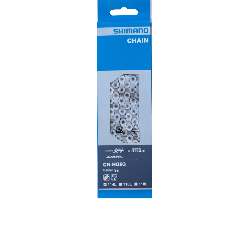 Shimano XT Ultegra CN-HG93 9-fach Kette silber, 114 Glieder