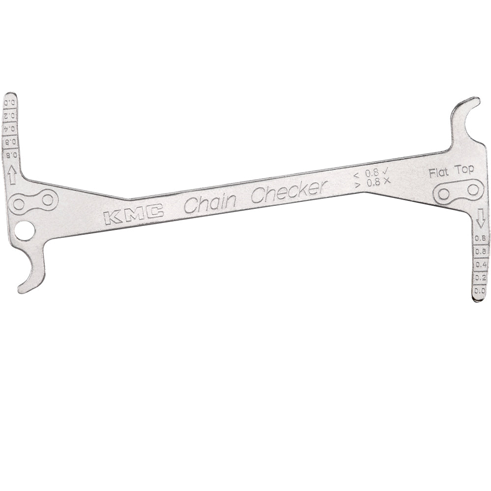 KMC Easy Chain Checker Kettenmesslehre grau für Standard- und Flattop-Ketten