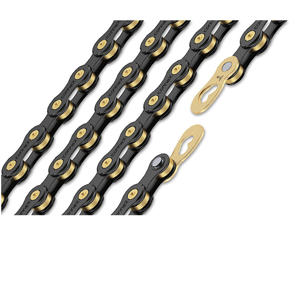 Wippermann ConneX 9SB 9-fach Fahrradkette in Black-Edition mit 114 Gliedern