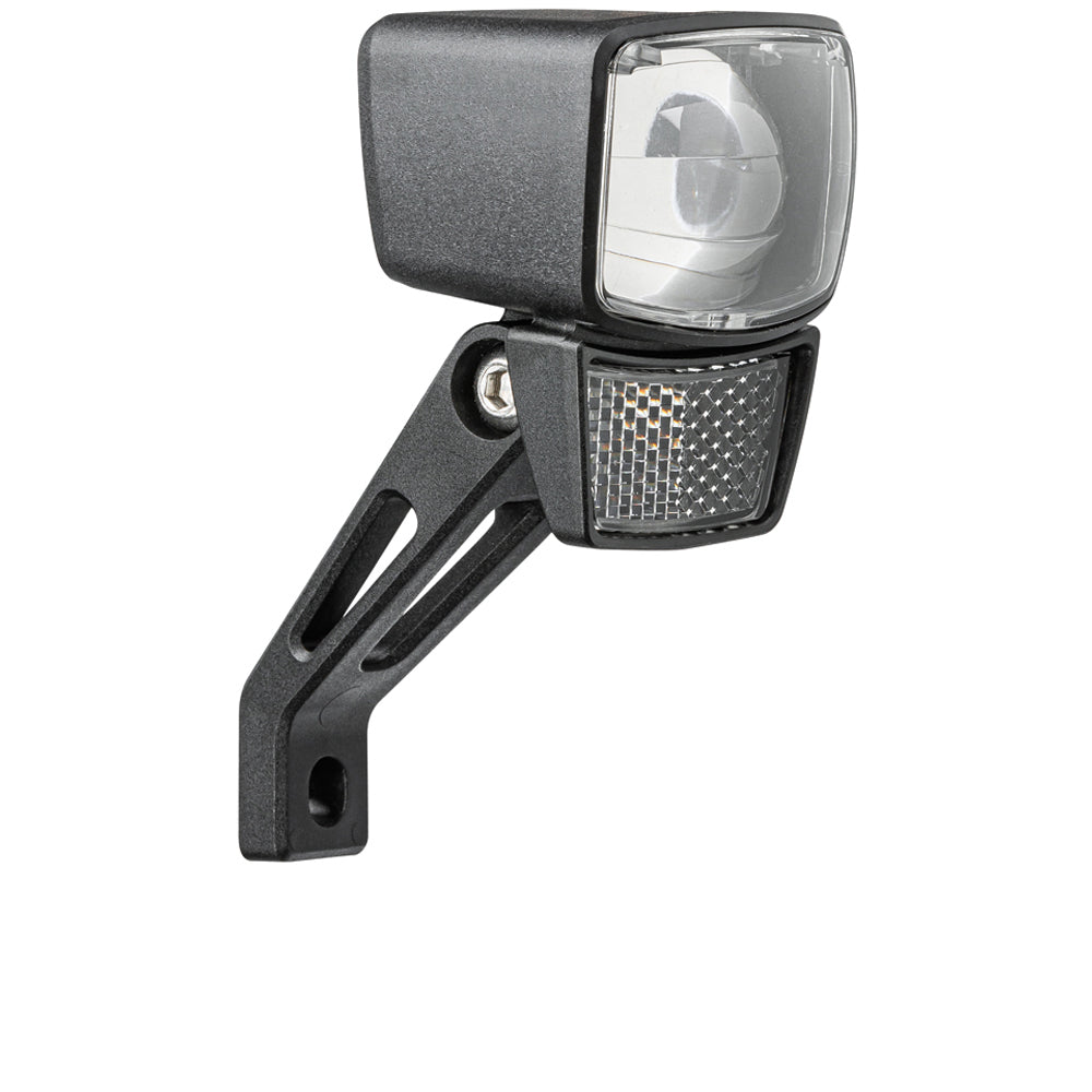 AXA NXT 30 Steady Switch flacher LED-Dynamo-Scheinwerfer mit Gabelhalter