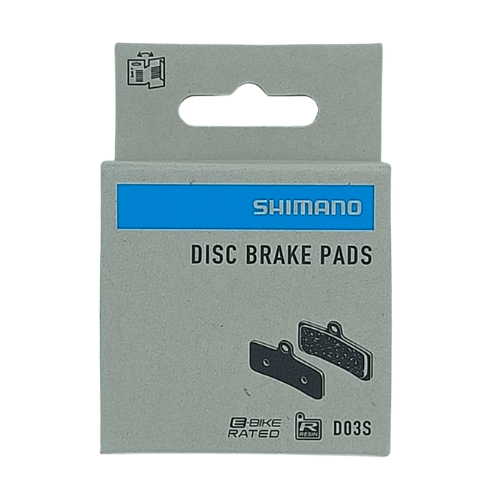 Shimano D03S-RX 4-Kolben Bremsbelag Nahaufnahme