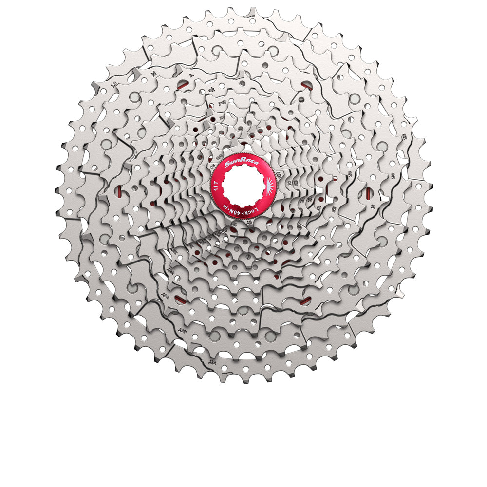 SunRace CSMZ800 12-fach Kassette 11-51 silber