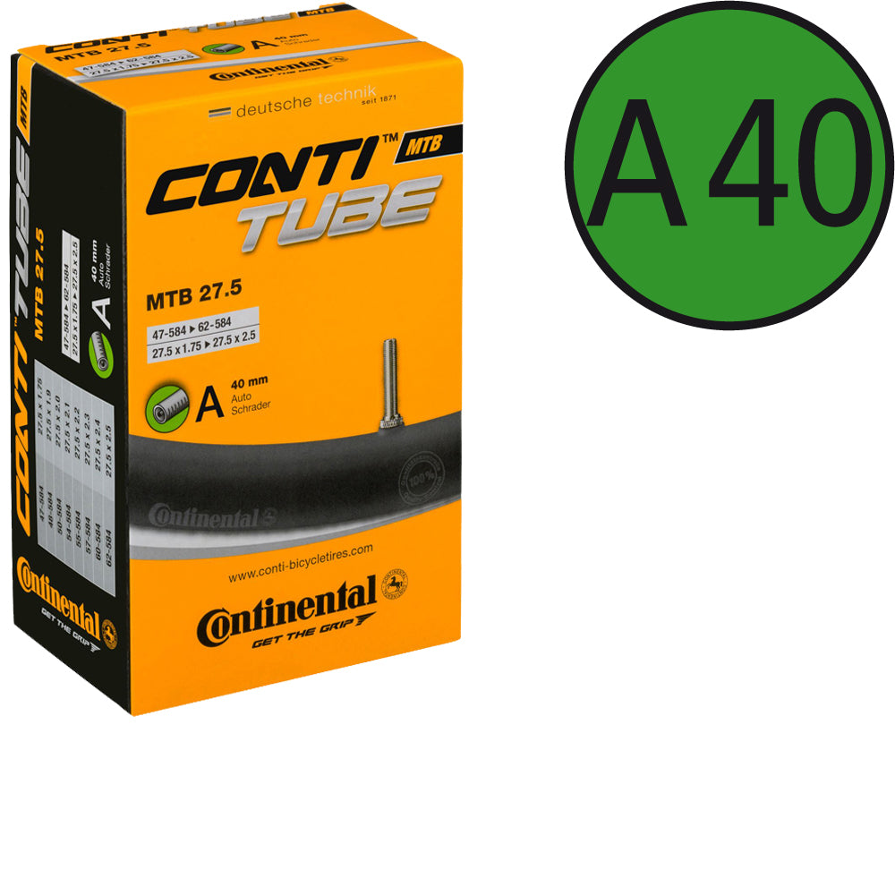 Continental MTB 27,5 Schlauch mit Autoventil 40 mm