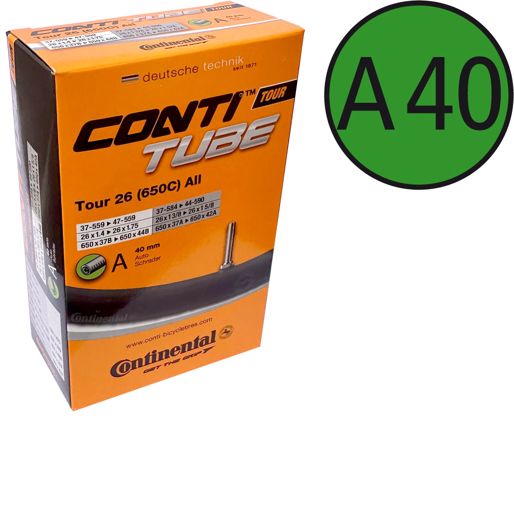 Continental Tour 26 All Schlauch mit Autoventil 40 mm