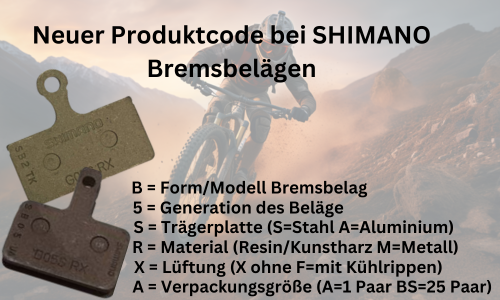Shimano B05S Resin Bremsbelag Nachfolger B01S B03S 40 Prozent haltbarer