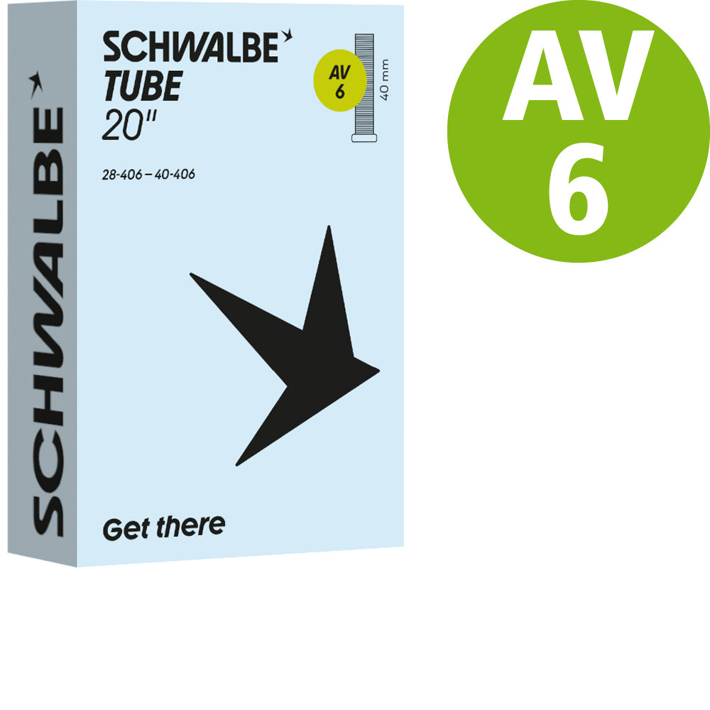Schwalbe Schlauch Nr. 6, 20 Zoll, AV 40 mm