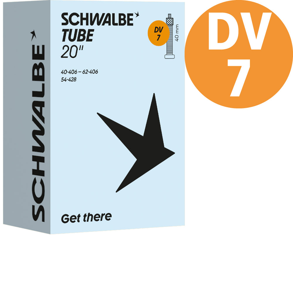 Schwalbe Schlauch Nr. 7, 20 Zoll, DV 40 mm