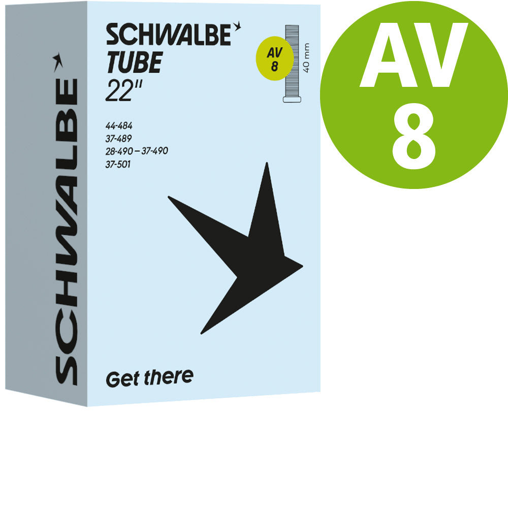 Schwalbe Schlauch Nr. 8, 22 Zoll, AV 40 mm