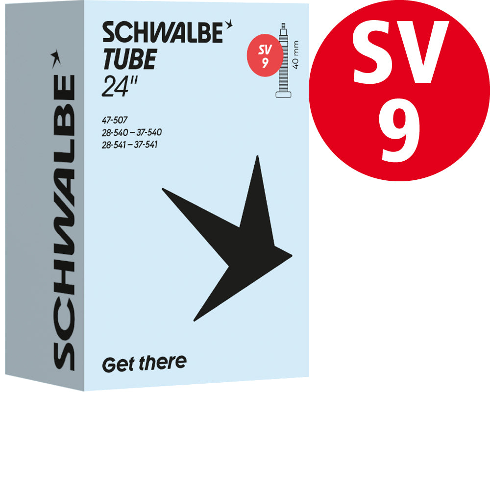 Schwalbe Schlauch Nr. 9, 24 Zoll, SV 40 mm