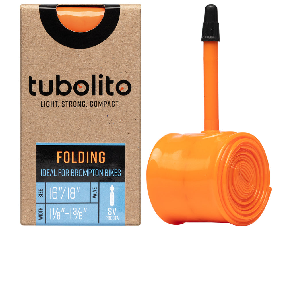 tubolito Tubo Foldingbike TPU-Schlauch 16 und 18 Zoll mit Sclaverand-Ventil 42 mm