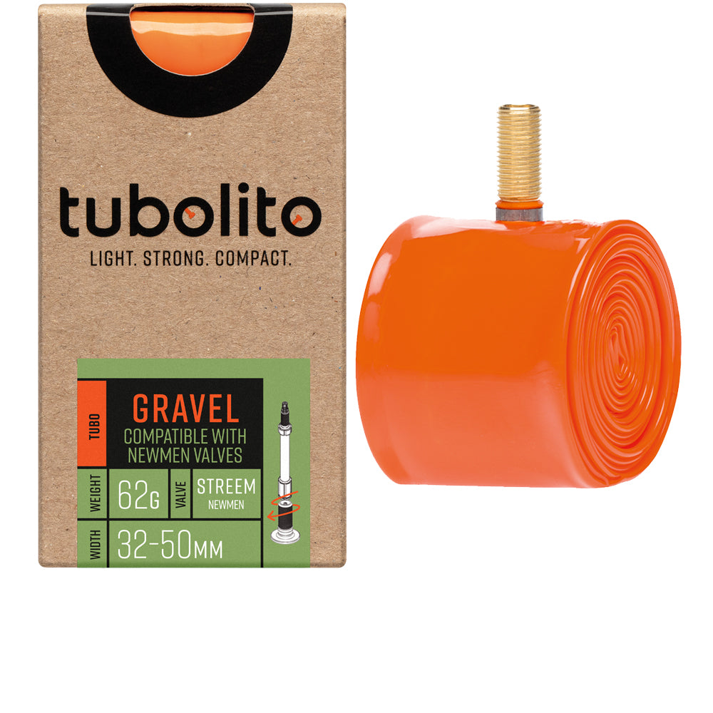 tubolito Tubo Gravel Newmen TPU-Schlauch 28 und 27,5 Zoll mit Newmen Streem Ventil