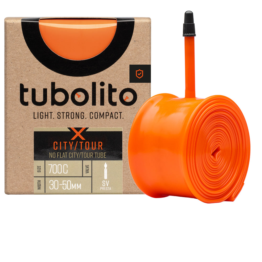 tubolito X-Tubo City/Tour TPU-Schlauch 28 Zoll mit Sclaverand-Ventil 42 mm