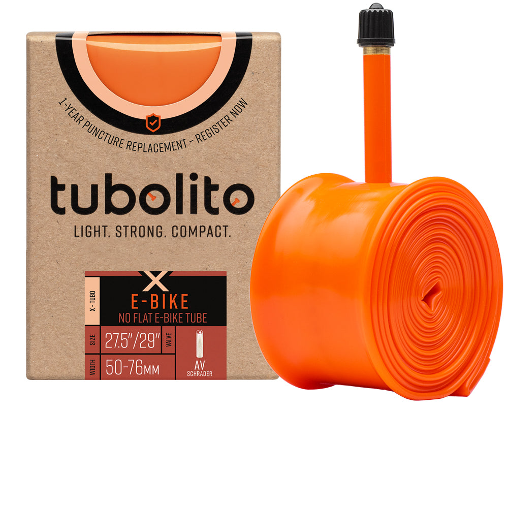 tubolito X-Tubo E-Bike TPU-Schlauch 27,5 und 29 Zoll mit Autoventil 40 mm