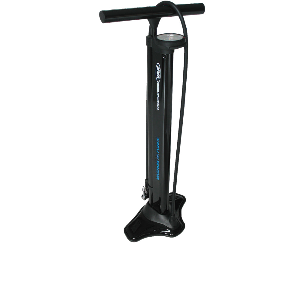 VAR Magnum Air Force Tubeless-Standpumpe RP-80500 mit Tank, schwarz