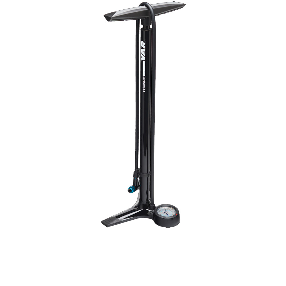 VAR Profi-Standpumpe RP-80600 aus Aluminium, schwarz