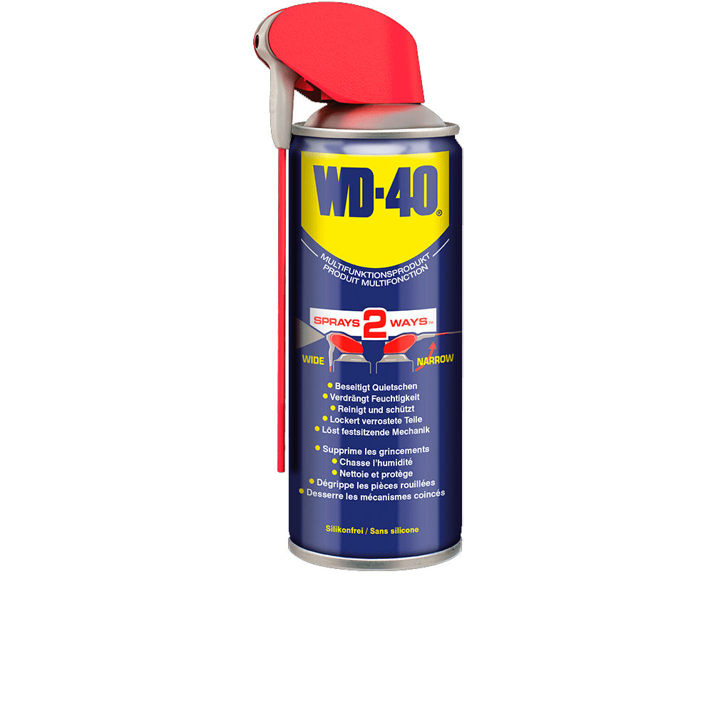 WD-40 Multifunktionsprodukt Smart Straw, 400-ml-Spraydose mit Sprührohr