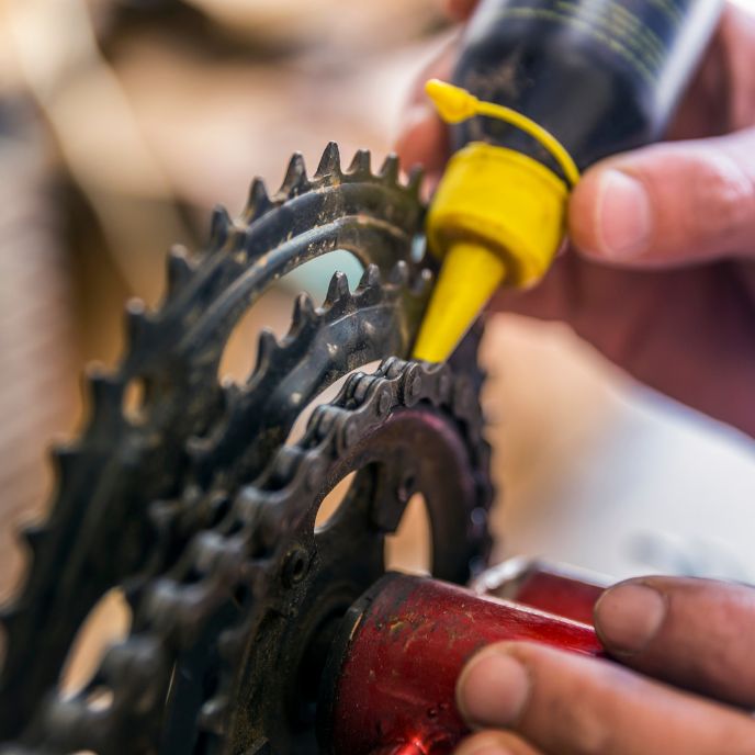 Fahrradkette Reinigen, Ölen und Warten