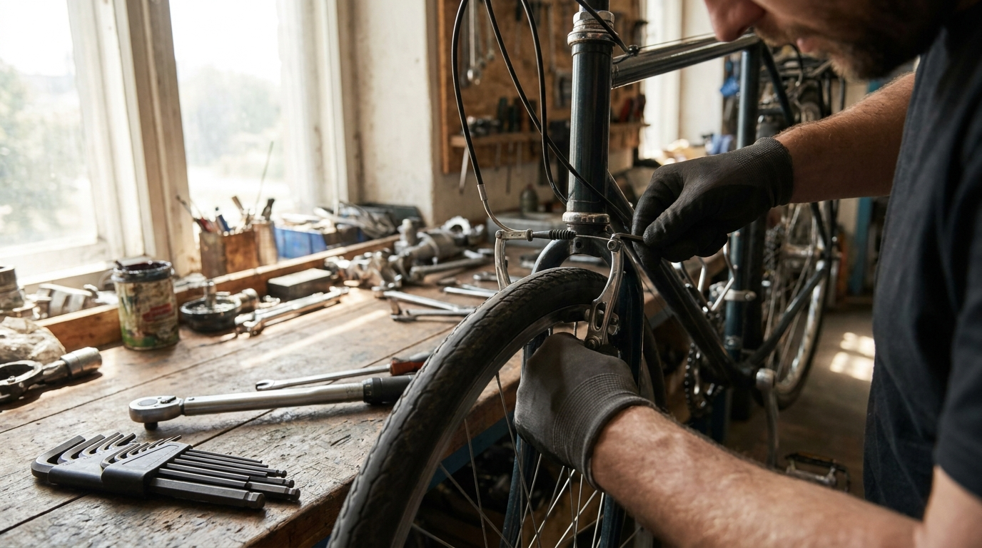 Fahrradbremse einstellen: Schritt-für-Schritt-Anleitung