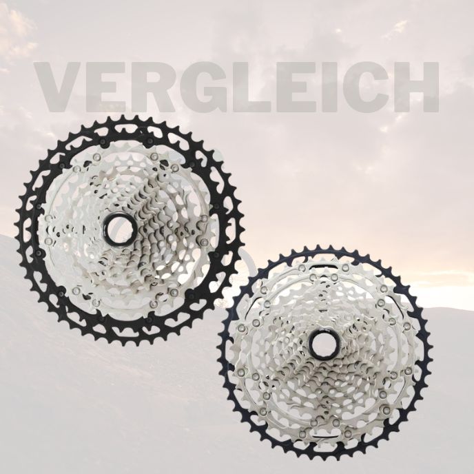 Vergleich: Shimano CS-M7100 vs CS-M8100 Fahrradkassetten