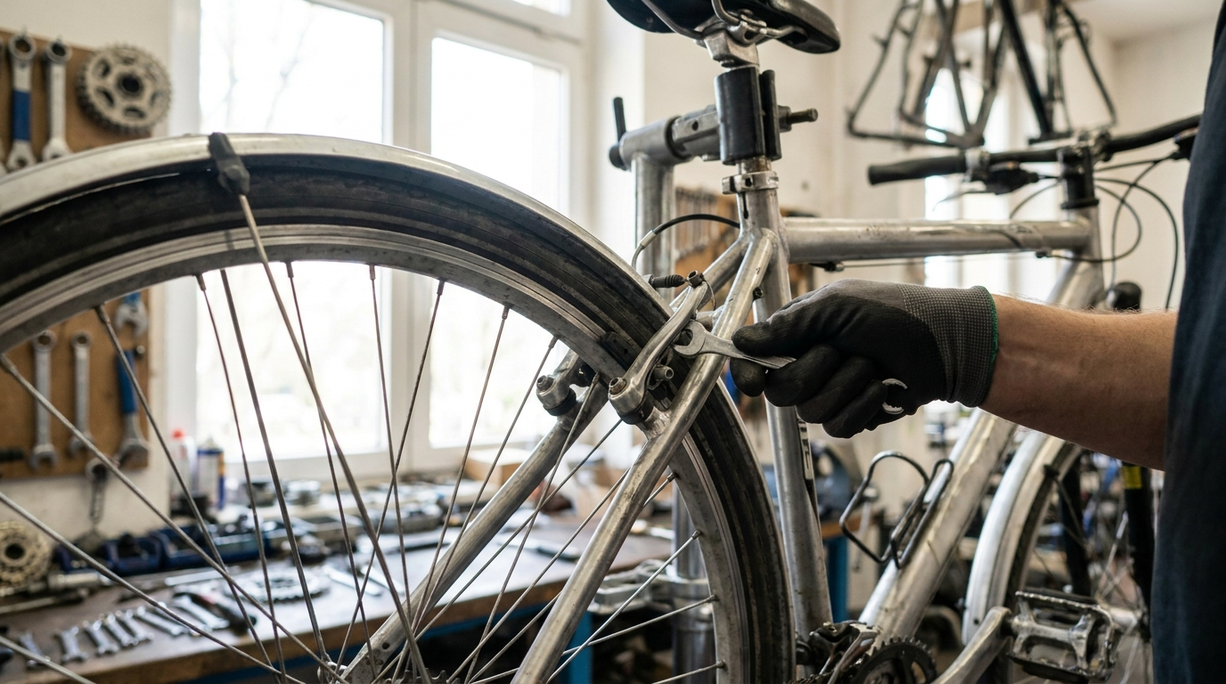 Felgenbremse am Fahrrad: V-Brake, Cantilever, Seitenzug