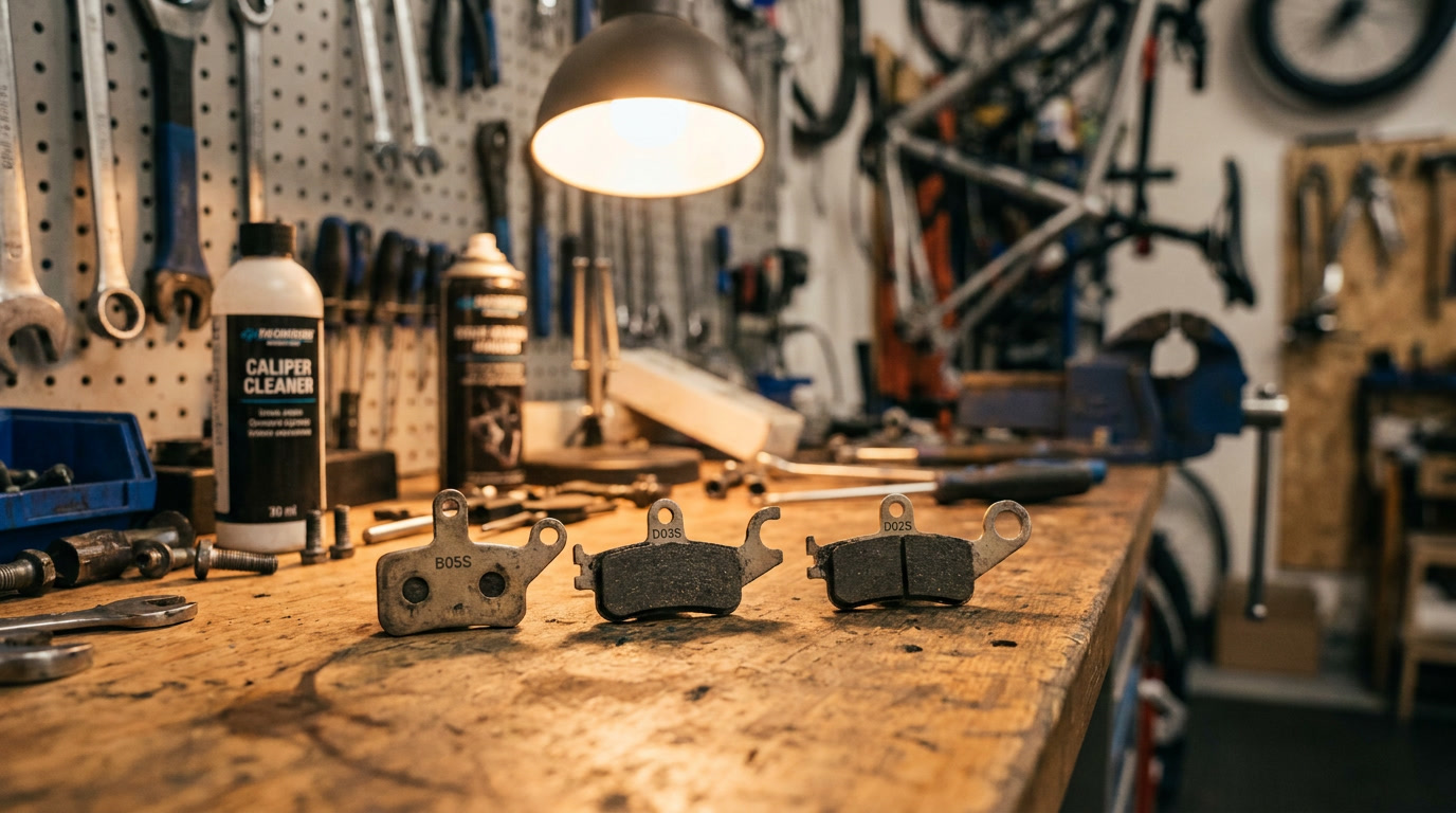 Shimano Bremsbeläge B05S, D03S, D02S: die Lehrstunde