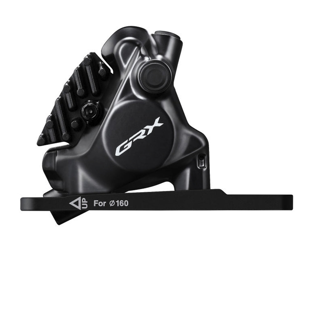 Shimano GRX BR-RX820 hydraulischer Flat-Mount-Bremssattel vorne, schwarz