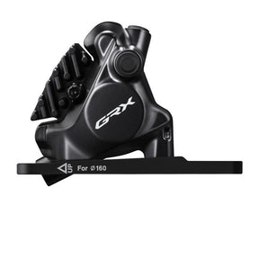 Shimano GRX BR-RX820 hydraulischer Flat-Mount-Bremssattel vorne, schwarz