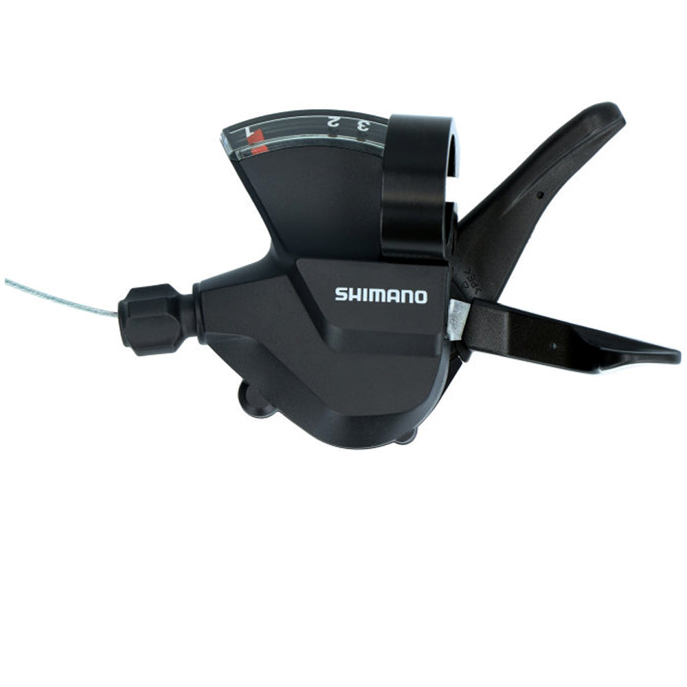 Shimano SL-M315 Schalthebel links mit Schelle - 3-fach Umwerfer-Hebel für Trekking und MTB
