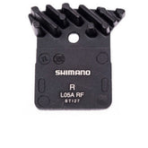 Shimano L05A-RF Bremsbelag Resin mit Kühlrippen für Shimano Road GRX Flat Mount
