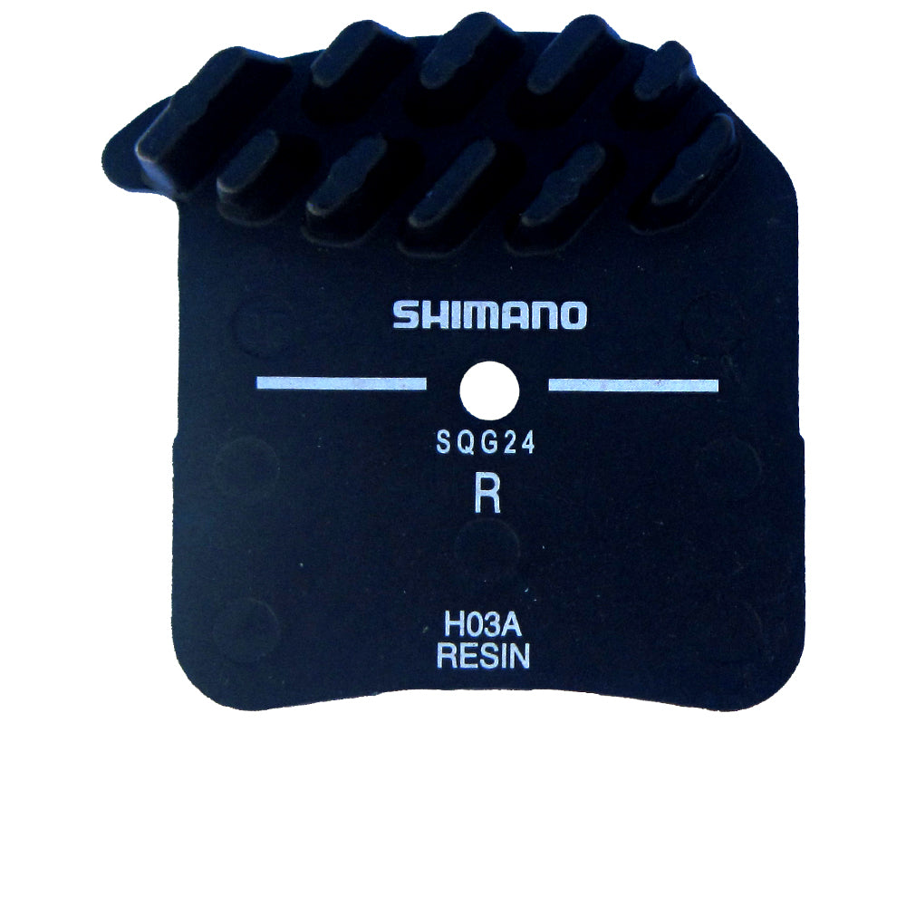 Shimano H03A Bremsbelag Resin mit Kühlrippen für Shimano Saint ZEE XT M8020