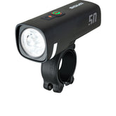 Sigma Aura 50 USB Akku-Frontlicht schwarz mit Schraubhalterung am Lenker
