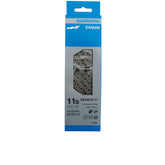 Shimano CN-HG701 11-fach Fahrradkette silber, 116 Glieder mit Nietstift