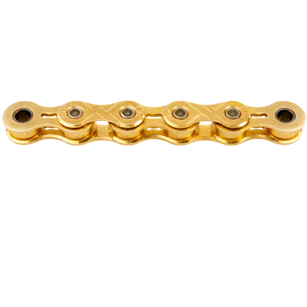 KMC X101 Singlespeed-Kette in gold, 1/8 Zoll, 112 Glieder
