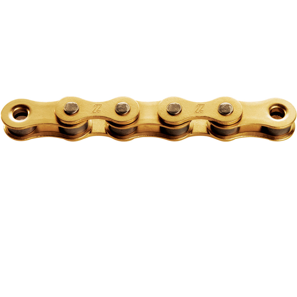 KMC Z1 Wide 1-fach Fahrradkette gold, Messing-beschichtet, 1/8 Zoll