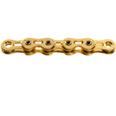 KMC K1SL Narrow Singlespeed-Kette in gold Ti-N mit Hohlbolzen