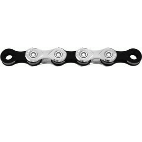 KMC X10 10-fach Fahrradkette silber-schwarz, 114 Glieder, mit MissingLink