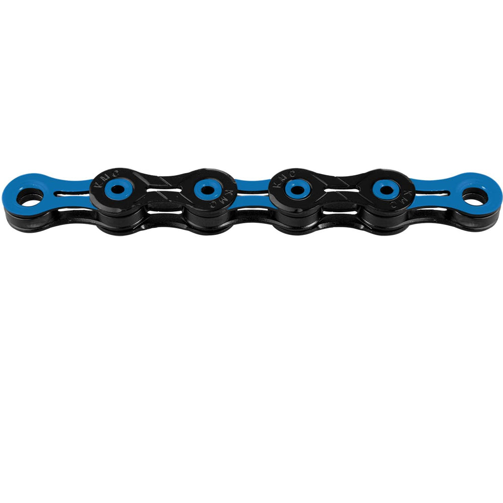 KMC DLC 11 Fahrradkette 11-fach schwarz-blau mit DLC-Beschichtung, 118 Glieder