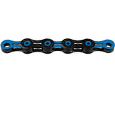 KMC DLC 11 Fahrradkette 11-fach schwarz-blau mit DLC-Beschichtung, 118 Glieder
