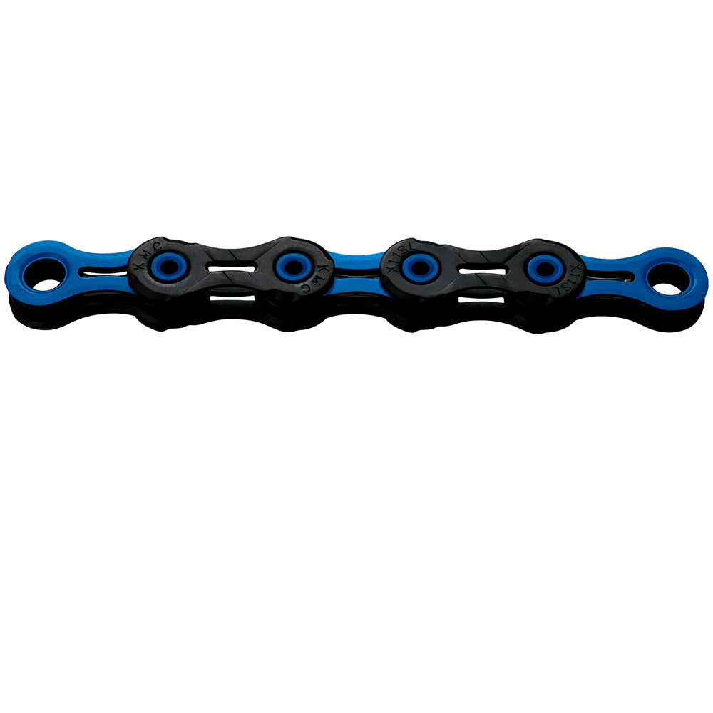 KMC DLC 11 WAXED 11-fach Fahrradkette schwarz-blau, gewachst