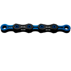 KMC DLC 11 WAXED 11-fach Fahrradkette schwarz-blau, gewachst