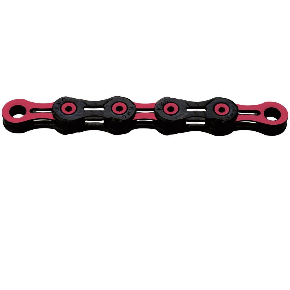 KMC DLC 11 WAXED 11-fach Fahrradkette schwarz-pink, gewachst
