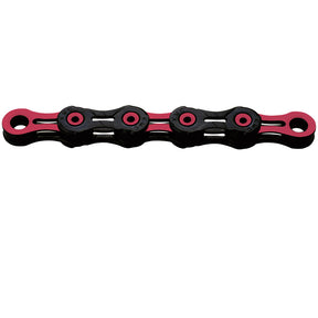 KMC DLC 11 WAXED 11-fach Fahrradkette schwarz-pink, gewachst